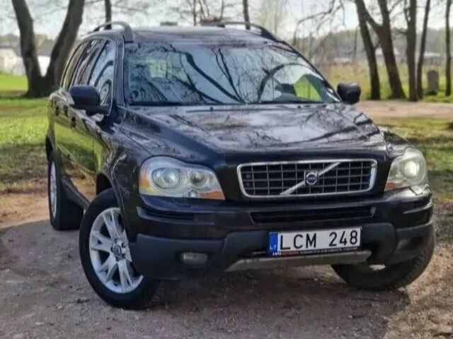 Черный Вольво ХС90, объемом двигателя 2.4 л и пробегом 210 тыс. км за 2750 $, фото 1 на Automoto.ua