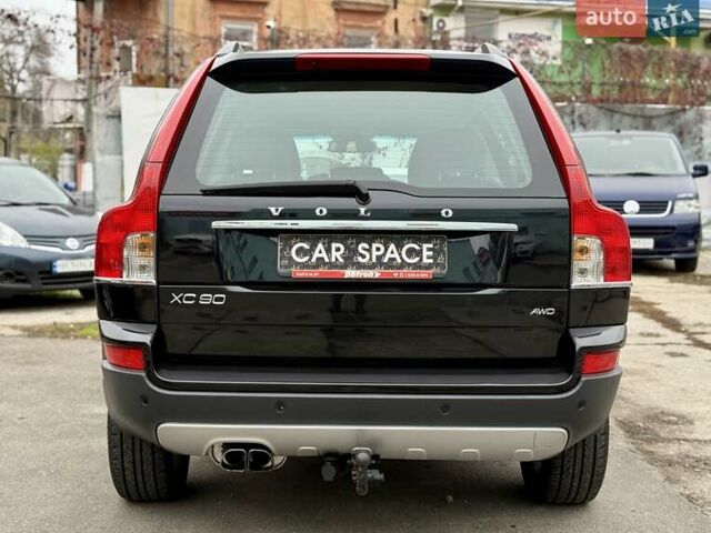 Черный Вольво ХС90, объемом двигателя 2.5 л и пробегом 210 тыс. км за 10999 $, фото 10 на Automoto.ua