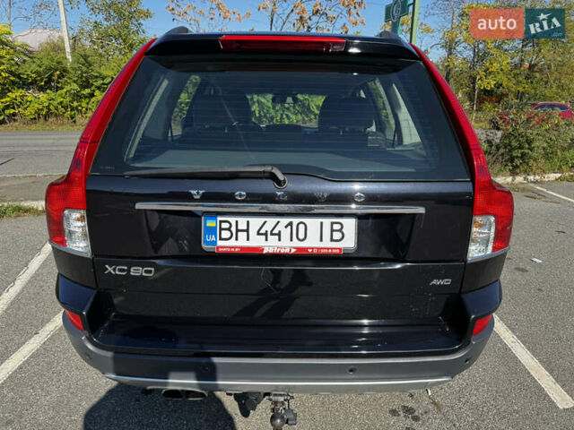 Черный Вольво ХС90, объемом двигателя 2.52 л и пробегом 210 тыс. км за 11500 $, фото 2 на Automoto.ua