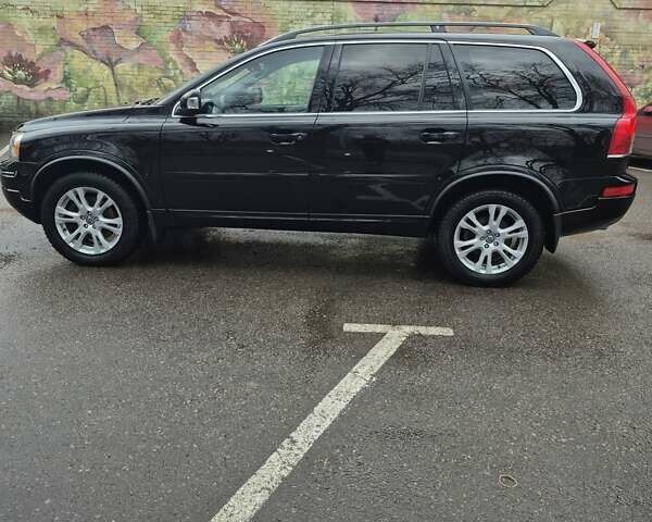 Черный Вольво ХС90, объемом двигателя 2.4 л и пробегом 199 тыс. км за 19500 $, фото 1 на Automoto.ua