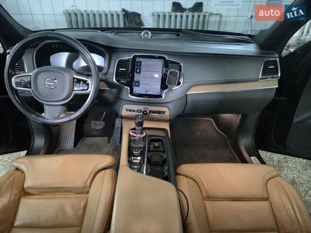 Черный Вольво ХС90, объемом двигателя 1.97 л и пробегом 202 тыс. км за 22999 $, фото 12 на Automoto.ua