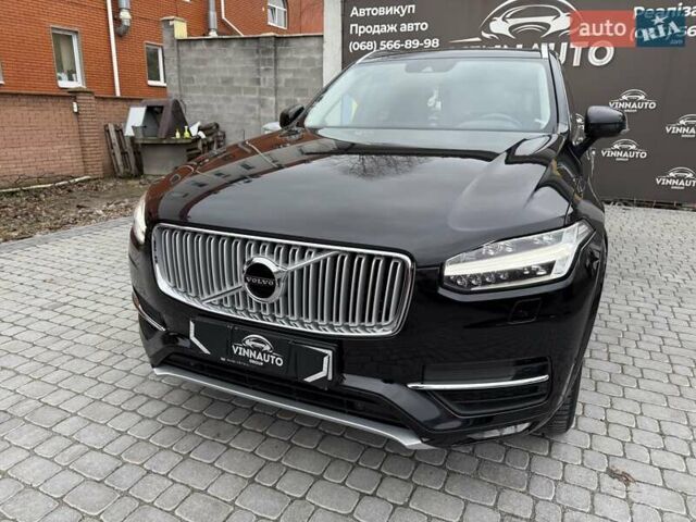 Черный Вольво ХС90, объемом двигателя 2 л и пробегом 167 тыс. км за 29500 $, фото 26 на Automoto.ua