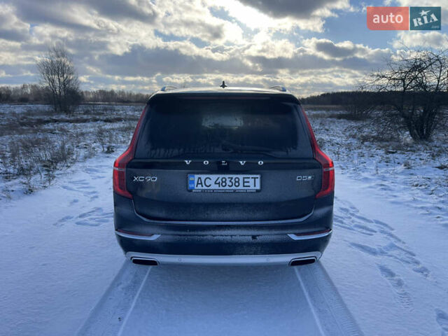 Черный Вольво ХС90, объемом двигателя 2 л и пробегом 222 тыс. км за 28500 $, фото 5 на Automoto.ua
