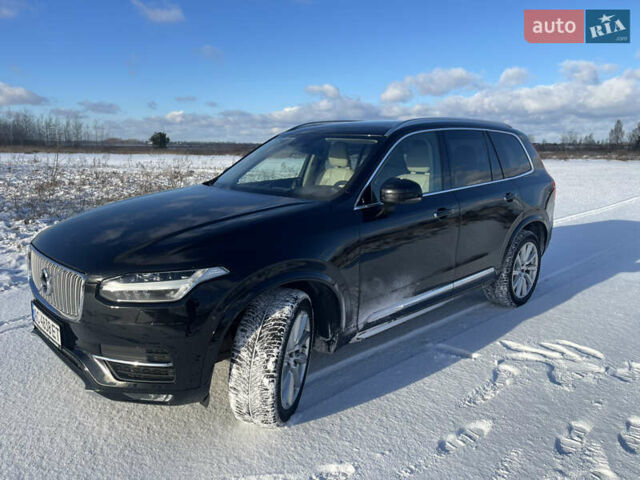 Черный Вольво ХС90, объемом двигателя 2 л и пробегом 222 тыс. км за 28500 $, фото 2 на Automoto.ua