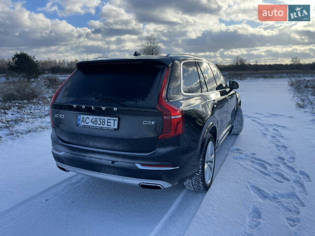 Черный Вольво ХС90, объемом двигателя 2 л и пробегом 222 тыс. км за 28500 $, фото 6 на Automoto.ua