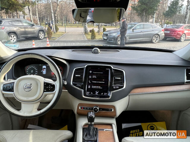 Черный Вольво ХС90, объемом двигателя 2 л и пробегом 292 тыс. км за 30600 $, фото 10 на Automoto.ua
