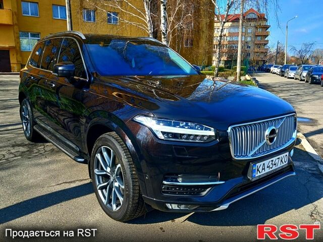 Чорний Вольво ХС90, об'ємом двигуна 2 л та пробігом 185 тис. км за 29800 $, фото 1 на Automoto.ua