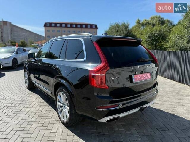 Черный Вольво ХС90, объемом двигателя 2 л и пробегом 195 тыс. км за 21200 $, фото 1 на Automoto.ua