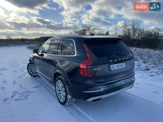 Черный Вольво ХС90, объемом двигателя 2 л и пробегом 222 тыс. км за 28500 $, фото 4 на Automoto.ua