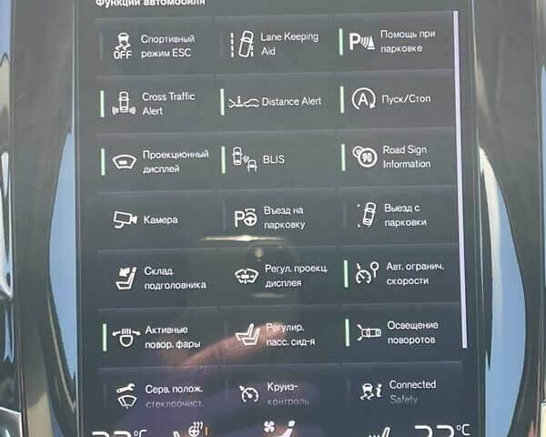 Черный Вольво ХС90, объемом двигателя 2 л и пробегом 222 тыс. км за 28500 $, фото 27 на Automoto.ua