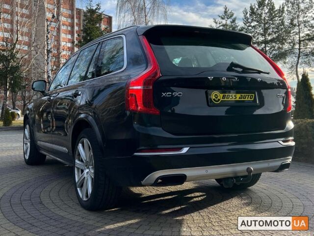 Черный Вольво ХС90, объемом двигателя 2 л и пробегом 292 тыс. км за 30600 $, фото 4 на Automoto.ua