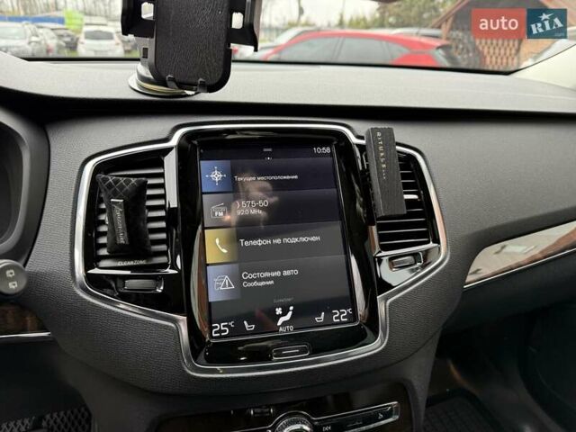 Черный Вольво ХС90, объемом двигателя 2 л и пробегом 167 тыс. км за 29500 $, фото 68 на Automoto.ua