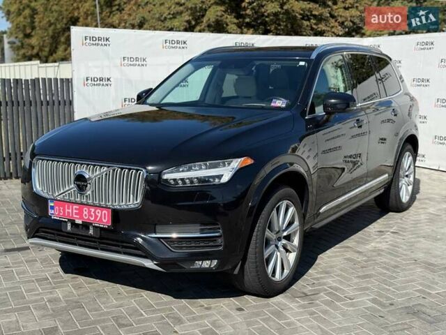 Черный Вольво ХС90, объемом двигателя 2 л и пробегом 195 тыс. км за 21200 $, фото 2 на Automoto.ua