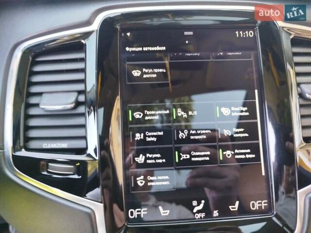 Чорний Вольво ХС90, об'ємом двигуна 2 л та пробігом 261 тис. км за 29300 $, фото 58 на Automoto.ua