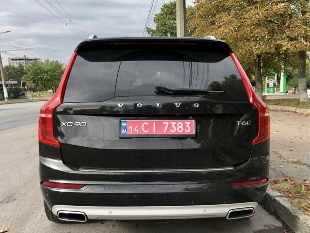 Черный Вольво ХС90, объемом двигателя 2 л и пробегом 140 тыс. км за 29000 $, фото 3 на Automoto.ua