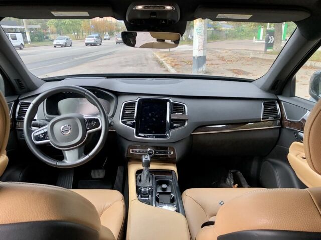 Черный Вольво ХС90, объемом двигателя 2 л и пробегом 140 тыс. км за 29000 $, фото 9 на Automoto.ua