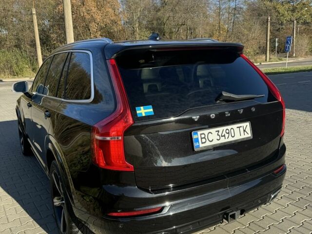 Черный Вольво ХС90, объемом двигателя 2 л и пробегом 177 тыс. км за 30500 $, фото 1 на Automoto.ua