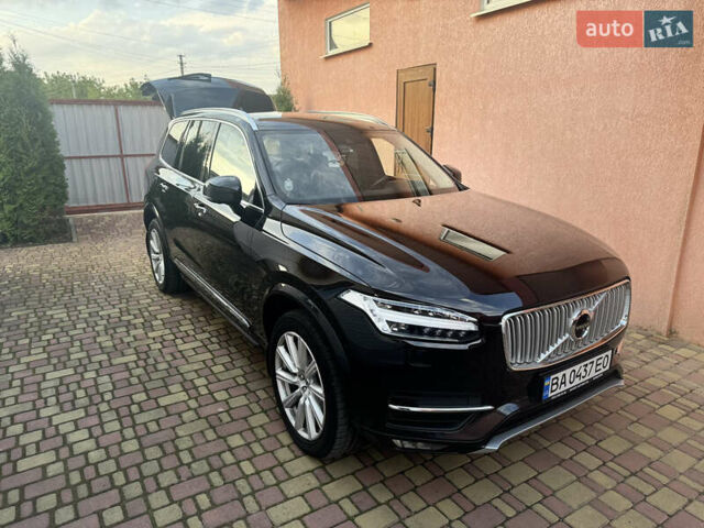 Черный Вольво ХС90, объемом двигателя 2 л и пробегом 152 тыс. км за 35000 $, фото 1 на Automoto.ua