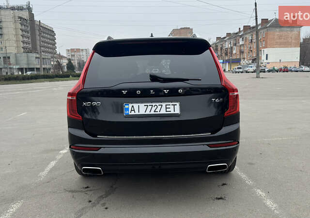 Черный Вольво ХС90, объемом двигателя 1.97 л и пробегом 243 тыс. км за 23800 $, фото 5 на Automoto.ua