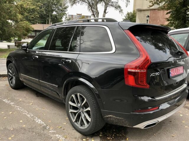 Черный Вольво ХС90, объемом двигателя 2 л и пробегом 140 тыс. км за 29000 $, фото 1 на Automoto.ua