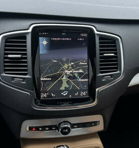 Черный Вольво ХС90, объемом двигателя 1.97 л и пробегом 243 тыс. км за 23800 $, фото 12 на Automoto.ua