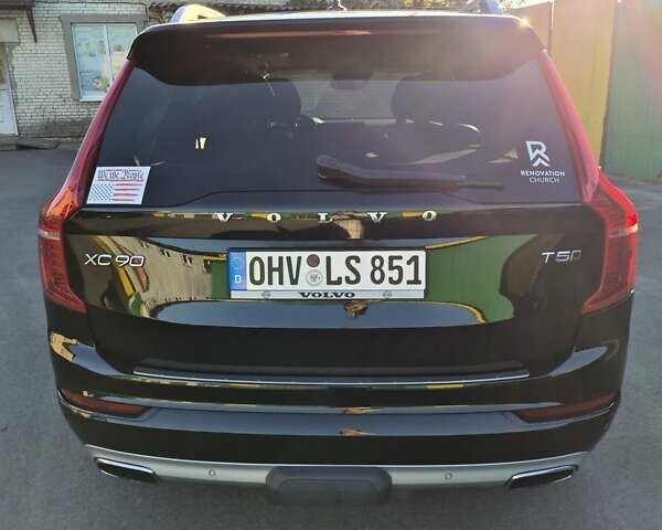 Чорний Вольво ХС90, об'ємом двигуна 2 л та пробігом 144 тис. км за 22999 $, фото 11 на Automoto.ua