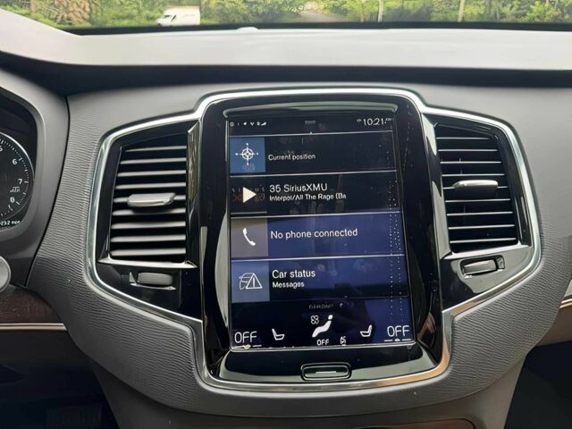 Черный Вольво ХС90, объемом двигателя 2 л и пробегом 67 тыс. км за 14900 $, фото 10 на Automoto.ua