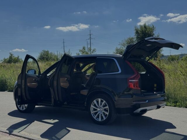 Вольво ХС90 2017 у Львові на Automoto.ua Чорний Вольво ХС90, об'ємом двигуна 2 л та пробігом 91 тис. км за 34999 $, фото 11 на Automoto.ua