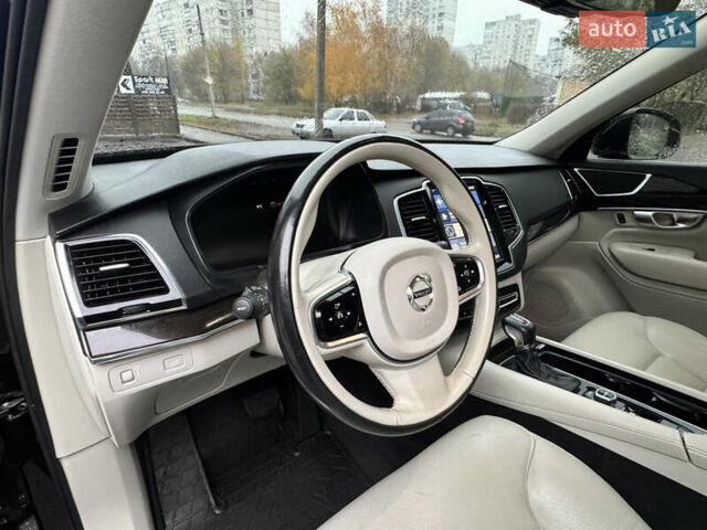Черный Вольво ХС90, объемом двигателя 1.97 л и пробегом 175 тыс. км за 25800 $, фото 10 на Automoto.ua