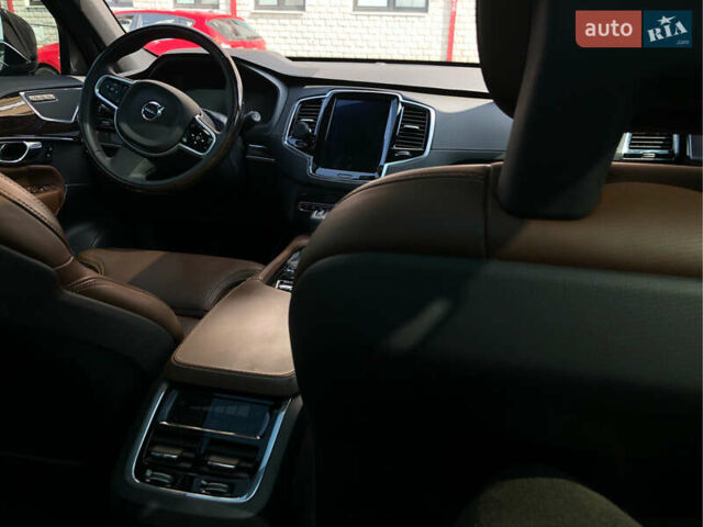 Чорний Вольво ХС90, об'ємом двигуна 2 л та пробігом 138 тис. км за 50000 $, фото 9 на Automoto.ua