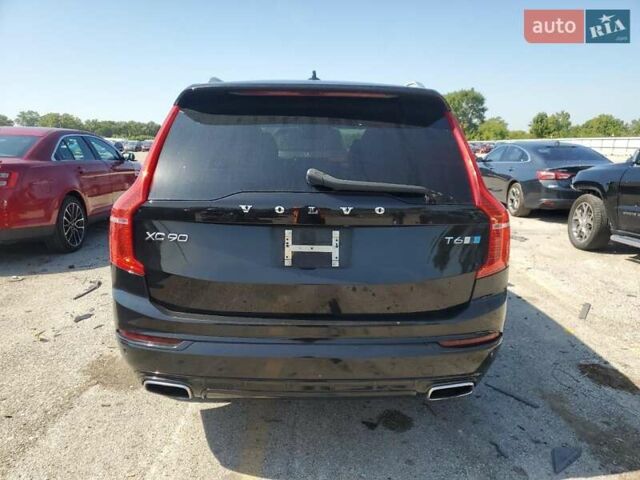 Черный Вольво ХС90, объемом двигателя 1.97 л и пробегом 99 тыс. км за 8600 $, фото 5 на Automoto.ua
