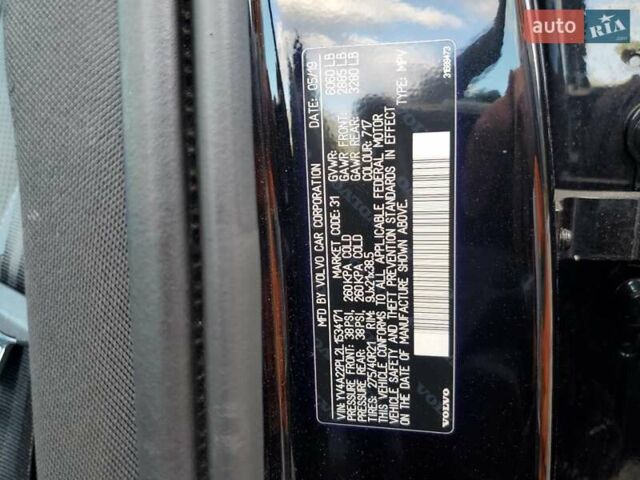 Черный Вольво ХС90, объемом двигателя 1.97 л и пробегом 91 тыс. км за 8800 $, фото 10 на Automoto.ua