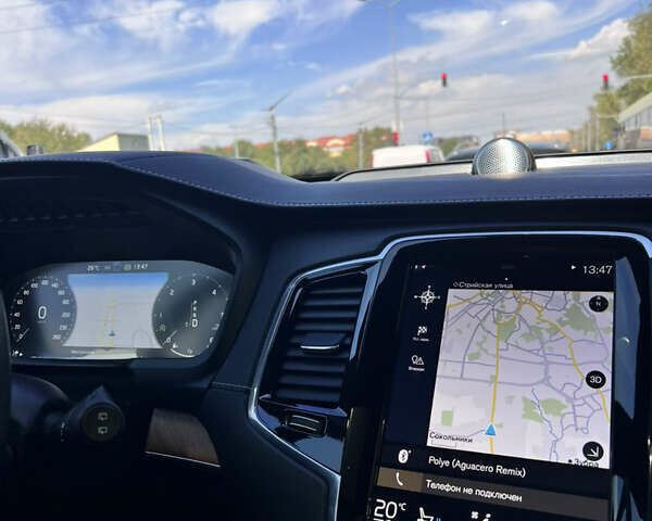 Черный Вольво ХС90, объемом двигателя 1.97 л и пробегом 186 тыс. км за 36500 $, фото 20 на Automoto.ua