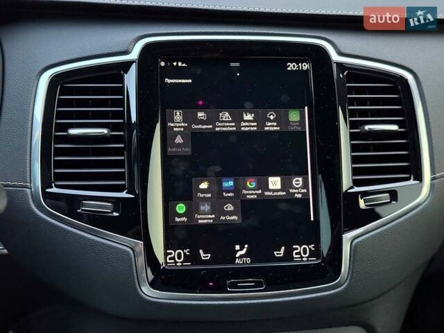 Вольво ХС90 2020 в Хмельницком на Automoto.ua Черный Вольво ХС90, объемом двигателя 1.97 л и пробегом 92 тыс. км за 53000 $, фото 45 на Automoto.ua