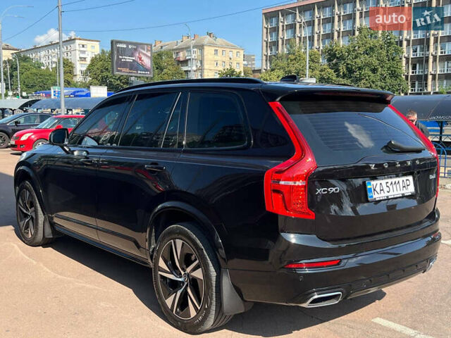 Черный Вольво ХС90, объемом двигателя 2 л и пробегом 58 тыс. км за 57900 $, фото 5 на Automoto.ua