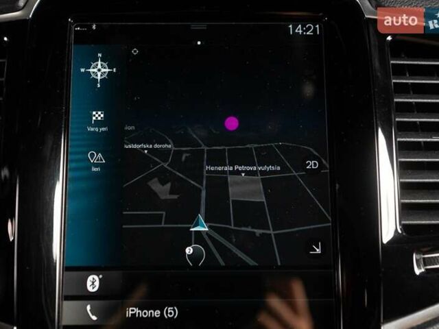 Чорний Вольво ХС90, об'ємом двигуна 1.97 л та пробігом 135 тис. км за 49900 $, фото 10 на Automoto.ua