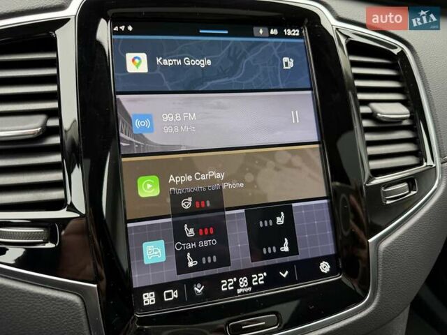 Черный Вольво ХС90, объемом двигателя 2 л и пробегом 15 тыс. км за 59900 $, фото 68 на Automoto.ua
