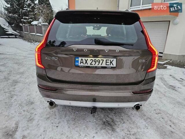 Коричневый Вольво ХС90, объемом двигателя 1.97 л и пробегом 180 тыс. км за 36500 $, фото 1 на Automoto.ua