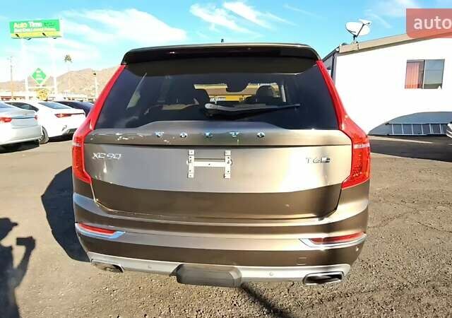 Коричневий Вольво ХС90, об'ємом двигуна 2 л та пробігом 123 тис. км за 9800 $, фото 2 на Automoto.ua