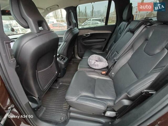 Коричневий Вольво ХС90, об'ємом двигуна 1.97 л та пробігом 106 тис. км за 47500 $, фото 9 на Automoto.ua