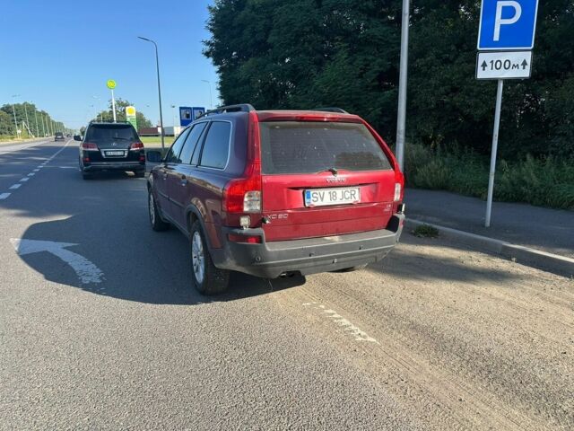 Червоний Вольво ХС90, об'ємом двигуна 2.4 л та пробігом 250 тис. км за 3600 $, фото 1 на Automoto.ua