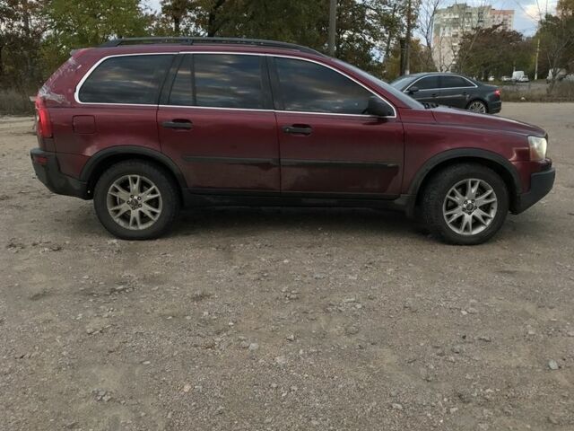 Вольво ХС90 2004 в Славянске на Automoto.ua Красный Вольво ХС90, объемом двигателя 2.4 л и пробегом 300 тыс. км за 3300 $, фото 3 на Automoto.ua