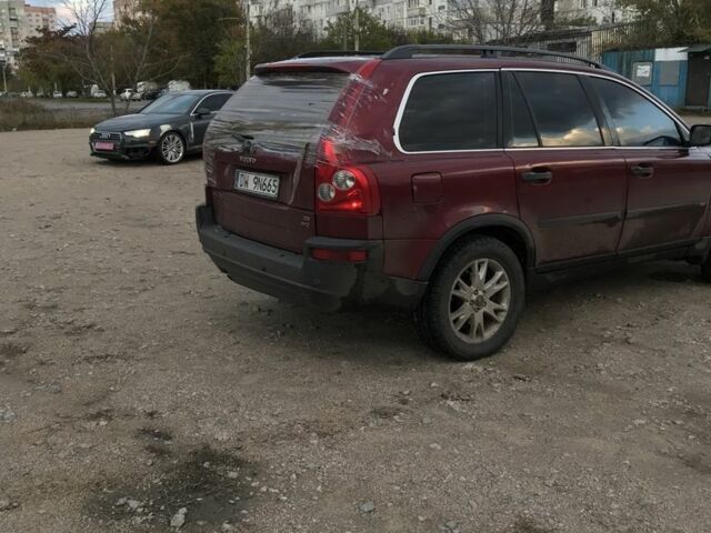 Вольво ХС90 2004 в Славянске на Automoto.ua Красный Вольво ХС90, объемом двигателя 2.4 л и пробегом 300 тыс. км за 3300 $, фото 4 на Automoto.ua
