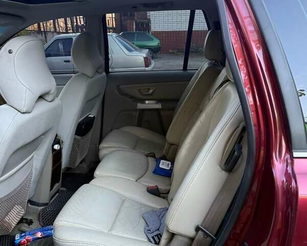 Красный Вольво ХС90, объемом двигателя 2.4 л и пробегом 280 тыс. км за 6800 $, фото 7 на Automoto.ua