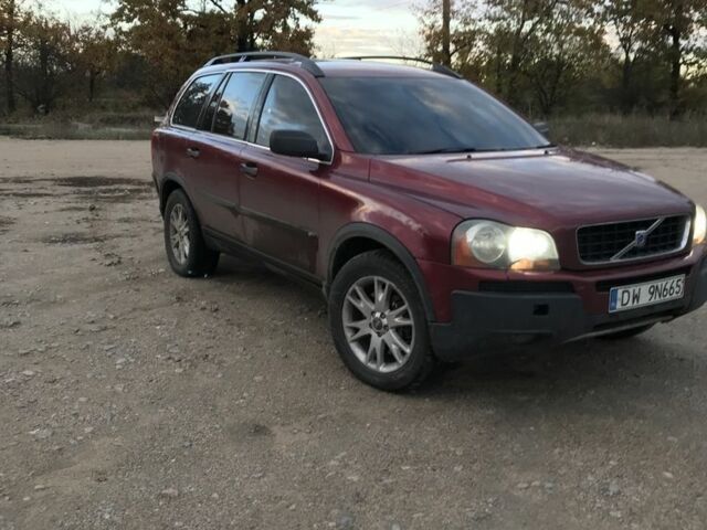 Вольво ХС90 2004 в Славянске на Automoto.ua Красный Вольво ХС90, объемом двигателя 2.4 л и пробегом 300 тыс. км за 3300 $, фото 2 на Automoto.ua