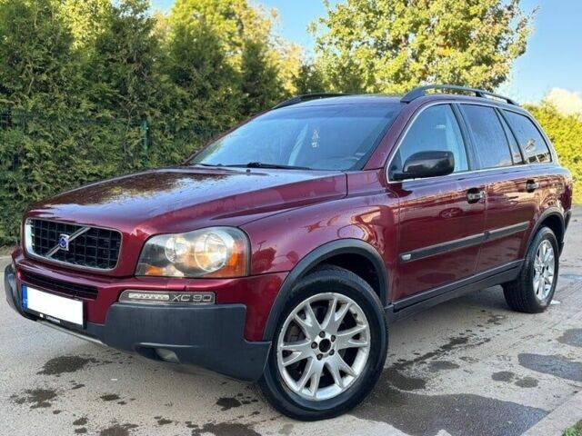 Красный Вольво ХС90, объемом двигателя 2.4 л и пробегом 189 тыс. км за 2275 $, фото 2 на Automoto.ua
