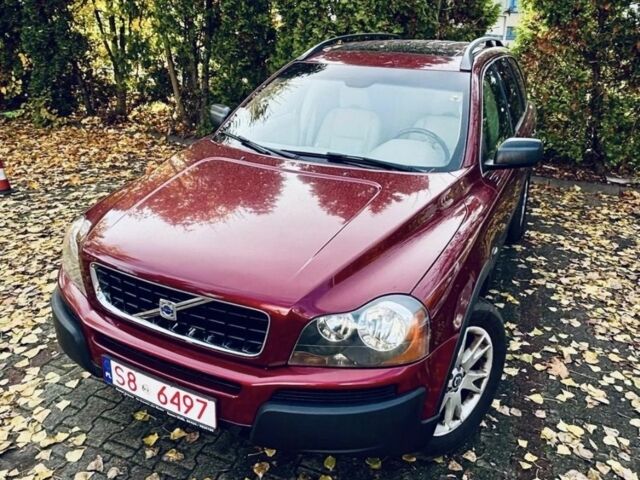 Червоний Вольво ХС90, об'ємом двигуна 2.4 л та пробігом 229 тис. км за 2832 $, фото 1 на Automoto.ua