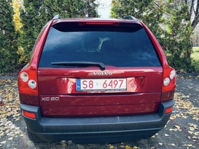 Червоний Вольво ХС90, об'ємом двигуна 2.4 л та пробігом 229 тис. км за 2832 $, фото 5 на Automoto.ua