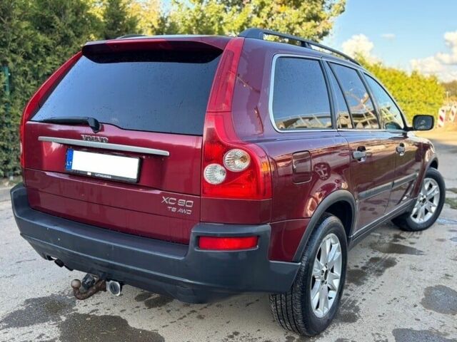Красный Вольво ХС90, объемом двигателя 2.4 л и пробегом 189 тыс. км за 2275 $, фото 6 на Automoto.ua
