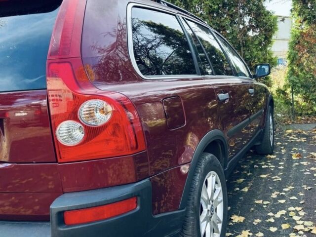 Червоний Вольво ХС90, об'ємом двигуна 2.4 л та пробігом 229 тис. км за 2832 $, фото 4 на Automoto.ua